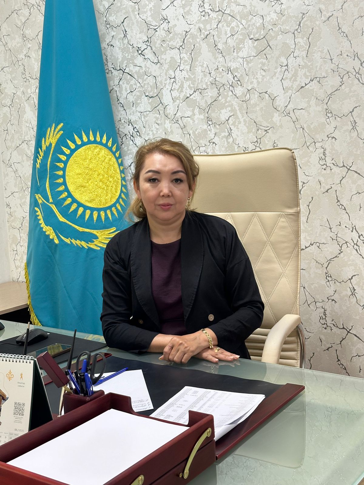 Кульмаганбетова Замзагуль Рыспаевна, директор школы
